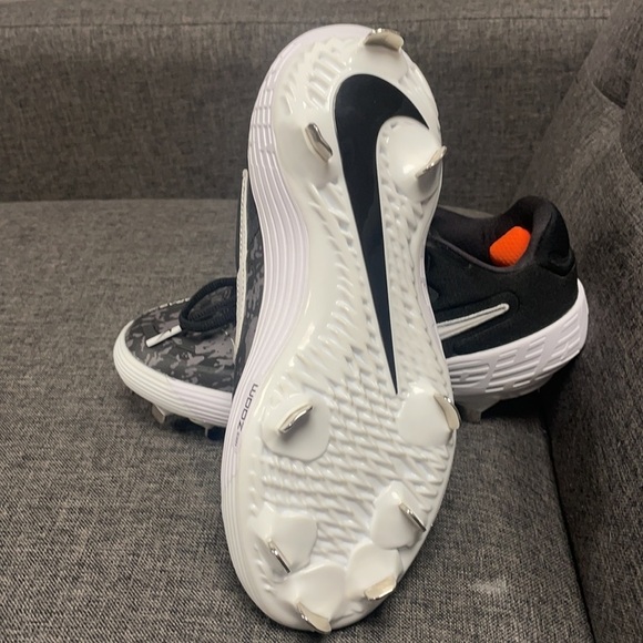 NIKE ALPHA HUARACHE ELITE 2 LOW  METAL CLEATS 6.5 - Picture 4 of 9